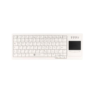 Tastatur Cleantype®  Xtra Touch WL TKL-083-GCQ-TOUCH-RF-WHITE-USB-DE n/a