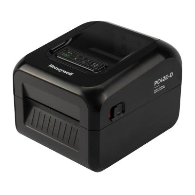 Honeywell PC42E-D, Thermodirekt, Media Low Sensor, 203 dpi, USB, LAN, RS232, schwarz